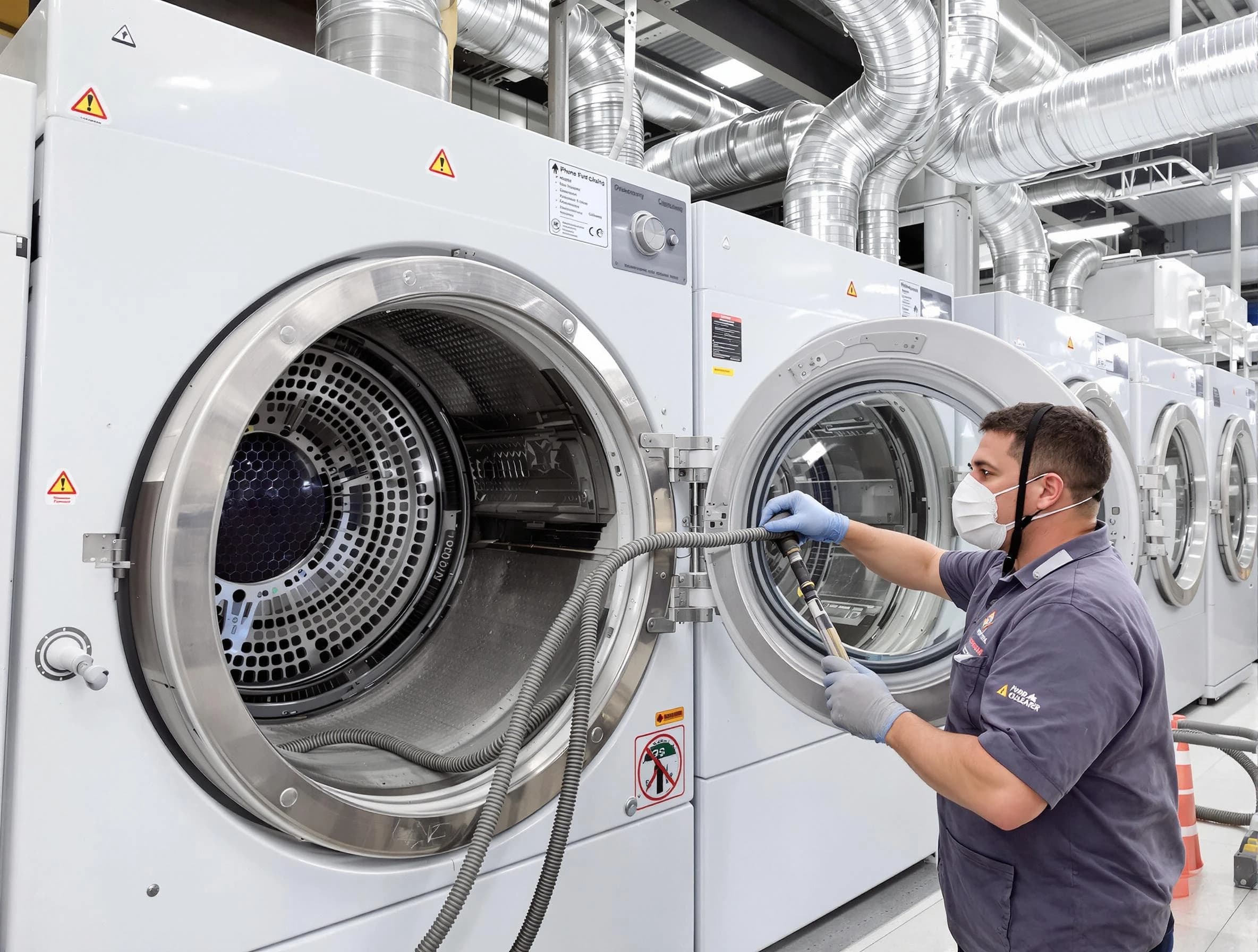 Industrial-grade dryer vent cleaning by North Providence Dryer Vent Cleaning in North Providence