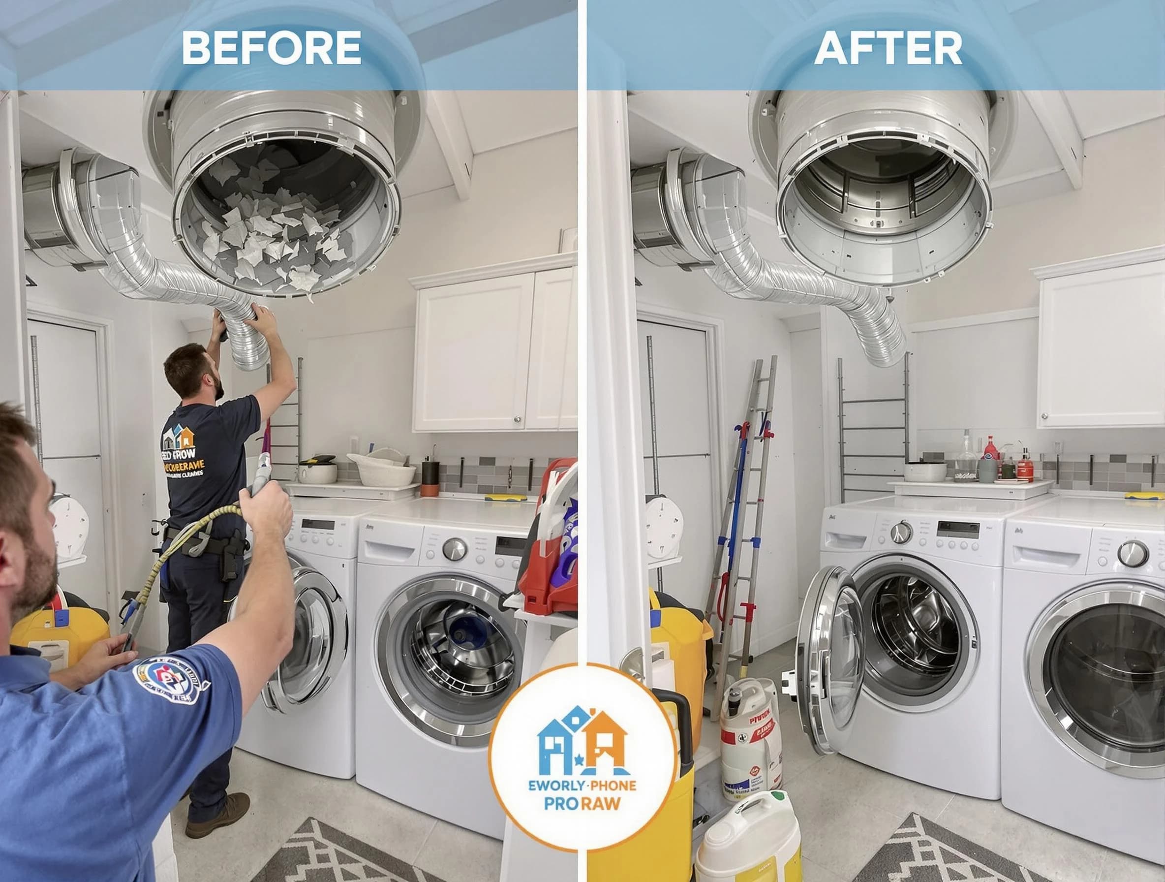 Residential dryer vent cleaning by North Providence Dryer Vent Cleaning in North Providence